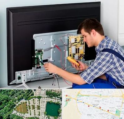 تعمیر تلویزیون در وکیل آباد مشهد
