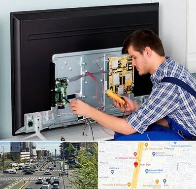 تعمیر تلویزیون در ستاری