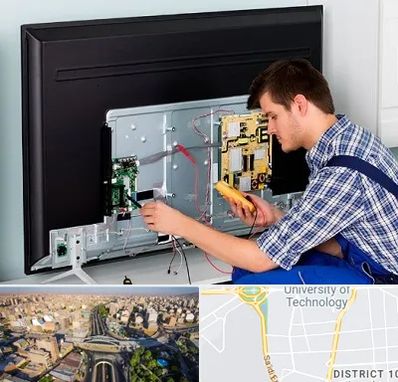 تعمیر تلویزیون در استاد معین 