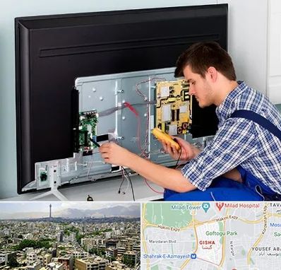 تعمیر تلویزیون در گیشا 