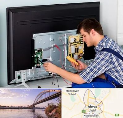 تعمیر تلویزیون ال جی در اهواز