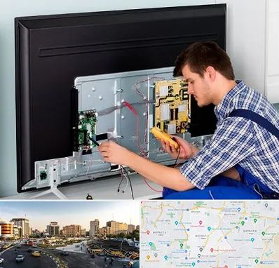 تعمیر تلویزیون ال جی در منطقه 7 تهران