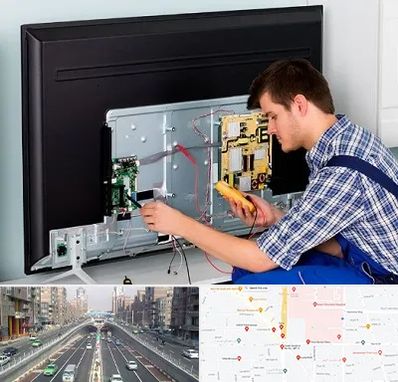 تعمیر تلویزیون ال جی در توحید