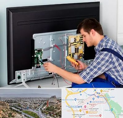 تعمیر تلویزیون ال جی در معالی آباد شیراز