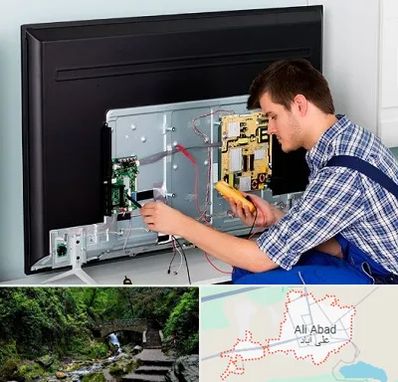 تعمیر تلویزیون ال جی در علی‌ آباد کتول