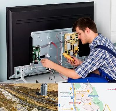 تعمیر تلویزیون ال جی در خیابان نیایش شیراز