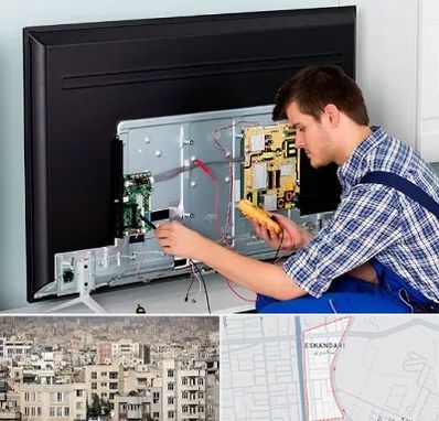 تعمیر تلویزیون ال جی در اسکندری