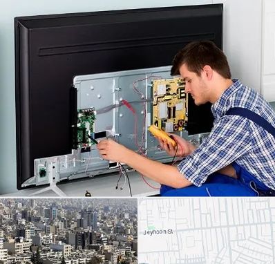تعمیر تلویزیون ال جی در جیحون