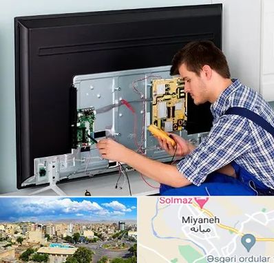 تعمیر تلویزیون ال جی در میانه