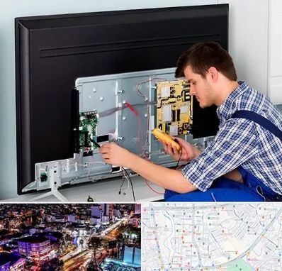 تعمیر تلویزیون ال جی در منظریه رشت