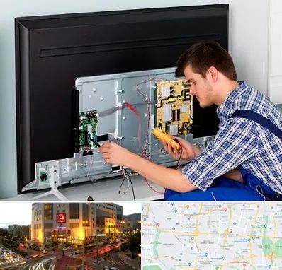 تعمیر تلویزیون ال جی در جنت آباد تهران 