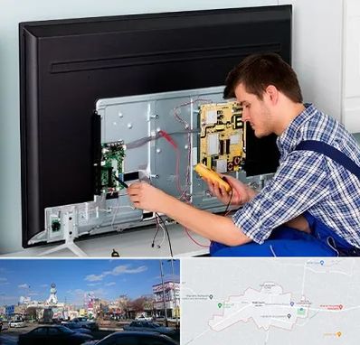 تعمیر تلویزیون ال جی در ماهدشت کرج