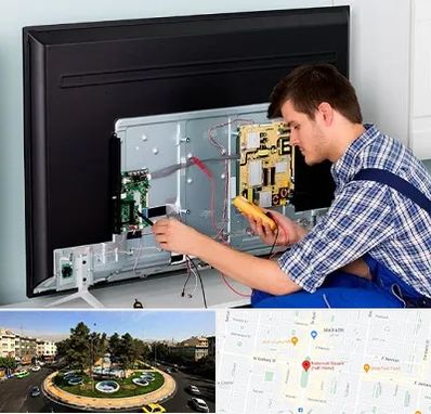 تعمیر تلویزیون ال جی در هفت حوض