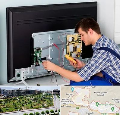 تعمیر تلویزیون ال جی در پردیس