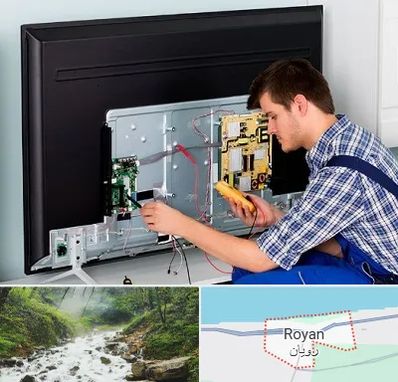 تعمیر تلویزیون ال جی در رویان