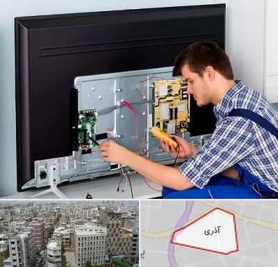 تعمیر تلویزیون ال جی در آذری