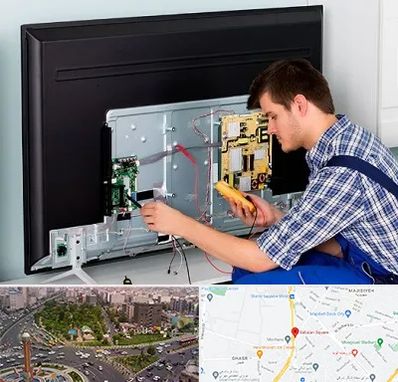 تعمیر تلویزیون ال جی در سبلان