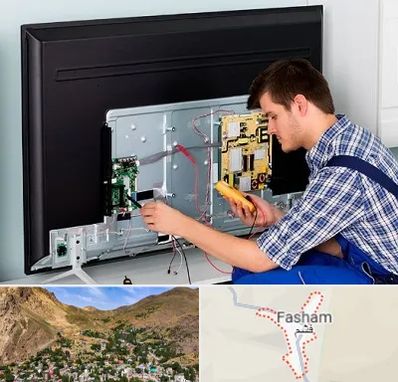 تعمیر تلویزیون ال جی در فشم