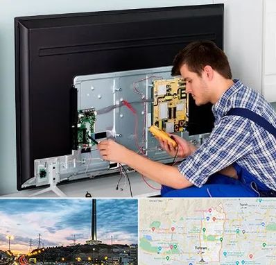 تعمیر تلویزیون ال جی در منطقه 2 تهران