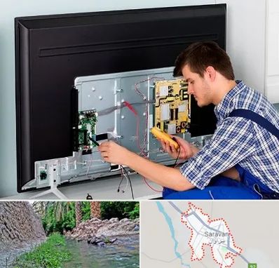 تعمیر تلویزیون ال جی در سراوان