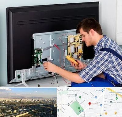 تعمیر تلویزیون ال جی در هنگام