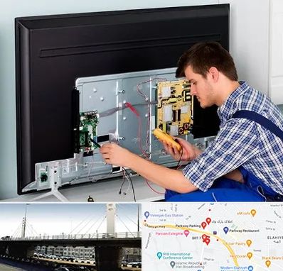 تعمیر تلویزیون ال جی در پارک وی 