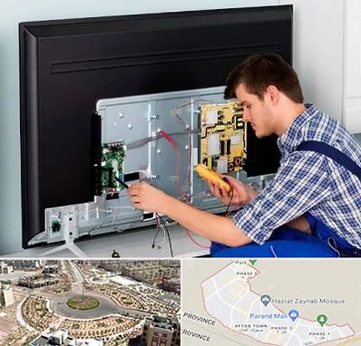 تعمیر تلویزیون ال جی در پرند