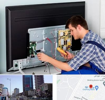 تعمیر تلویزیون ال جی در چهارراه طالقانی کرج