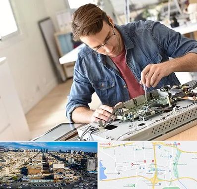 تعمیر تلویزیون سامسونگ در شهرک راه آهن