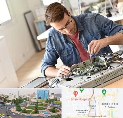 تعمیر تلویزیون سامسونگ در ونک 