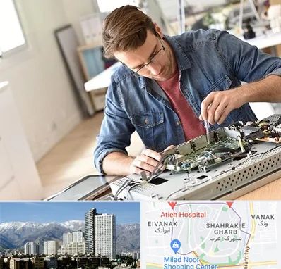 تعمیر تلویزیون سامسونگ در شهرک غرب 