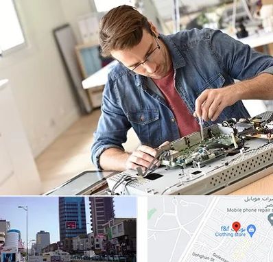 تعمیر تلویزیون سامسونگ در چهارراه طالقانی کرج