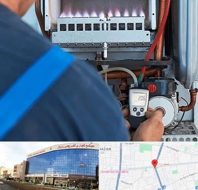 تعمیر پکیج در نصف راه تبریز