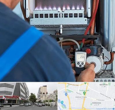 تعمیر پکیج در بلوار فردوس 