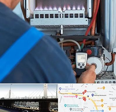 تعمیر پکیج در پارک وی 