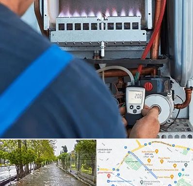 تعمیر پکیج در خیابان ارم شیراز