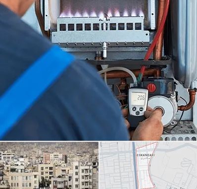 تعمیر پکیج در اسکندری