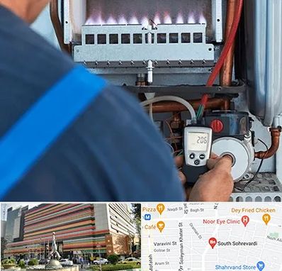 تعمیر پکیج در سهروردی 