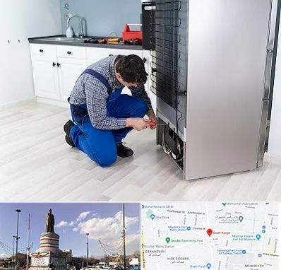 تعمیر یخچال سامسونگ در کارگر جنوبی