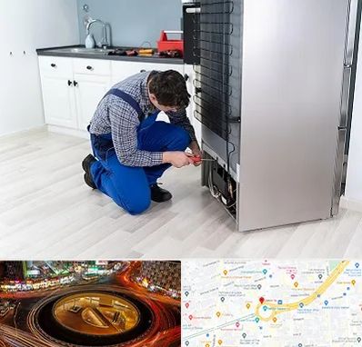 تعمیر یخچال سامسونگ در میدان ولیعصر