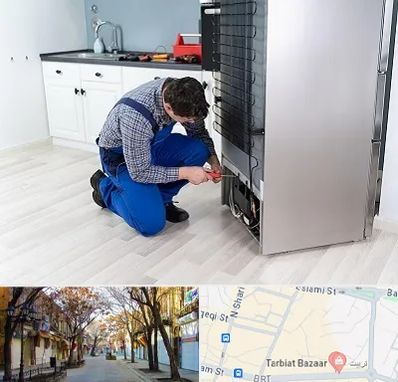 تعمیر یخچال سامسونگ در تربیت تبریز