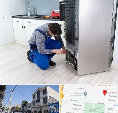 تعمیر یخچال سامسونگ در افسریه 