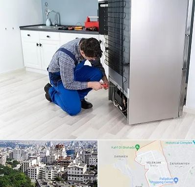 تعمیر یخچال سامسونگ در ولنجک 