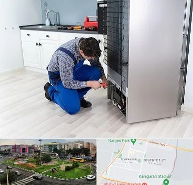 تعمیر یخچال سامسونگ در تهرانسر 