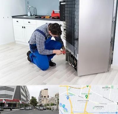 تعمیر یخچال سامسونگ در بلوار فردوس 