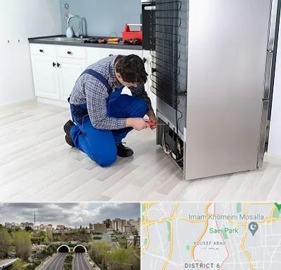 تعمیر یخچال سامسونگ در یوسف آباد 