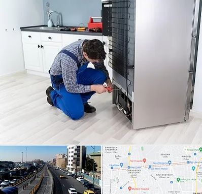 تعمیر یخچال سامسونگ در پیروزی 