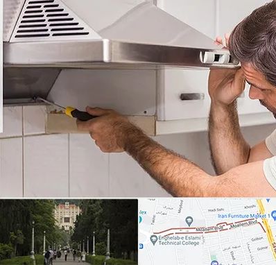 تعمیر هود در بلوار معلم رشت 