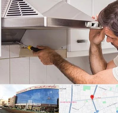 تعمیر هود در نصف راه تبریز