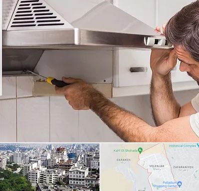 تعمیر هود در ولنجک 